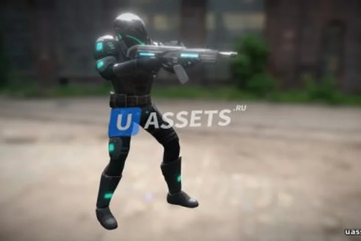 Futuristic Soldier 4