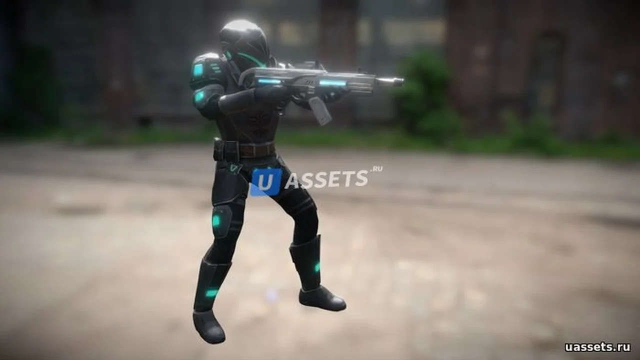 Futuristic Soldier 4