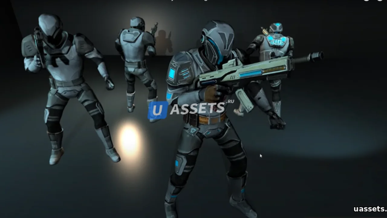Futuristic Soldier 4