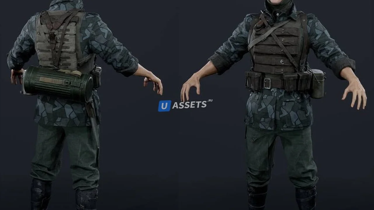 3D модели солдат