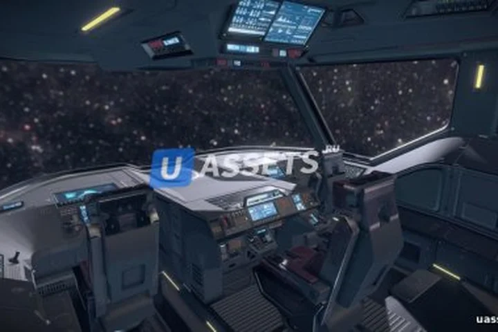 Sci fi Cockpit Bridge 6