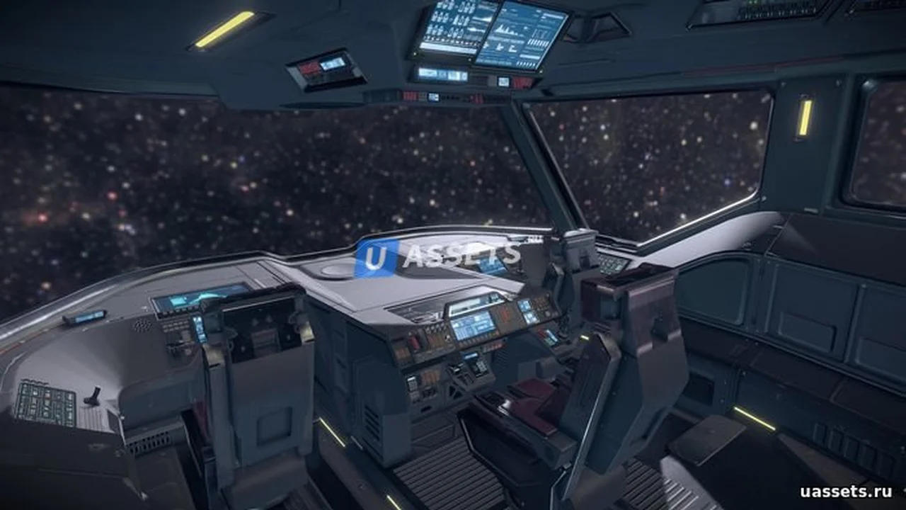 Sci fi Cockpit Bridge 6