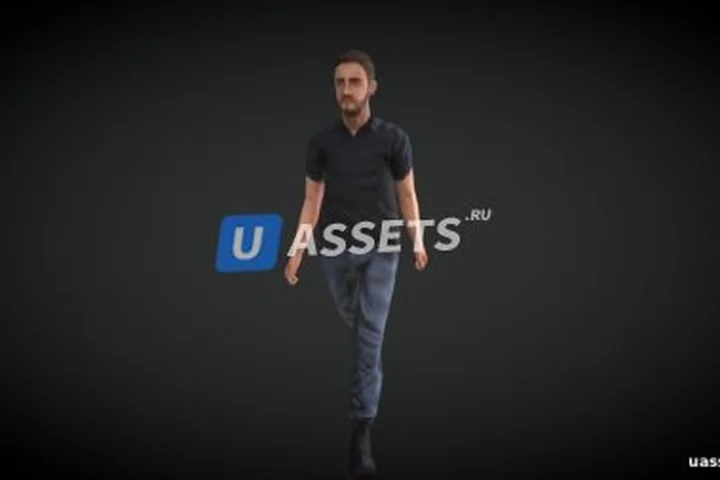 Casual Man with Polo Shirt