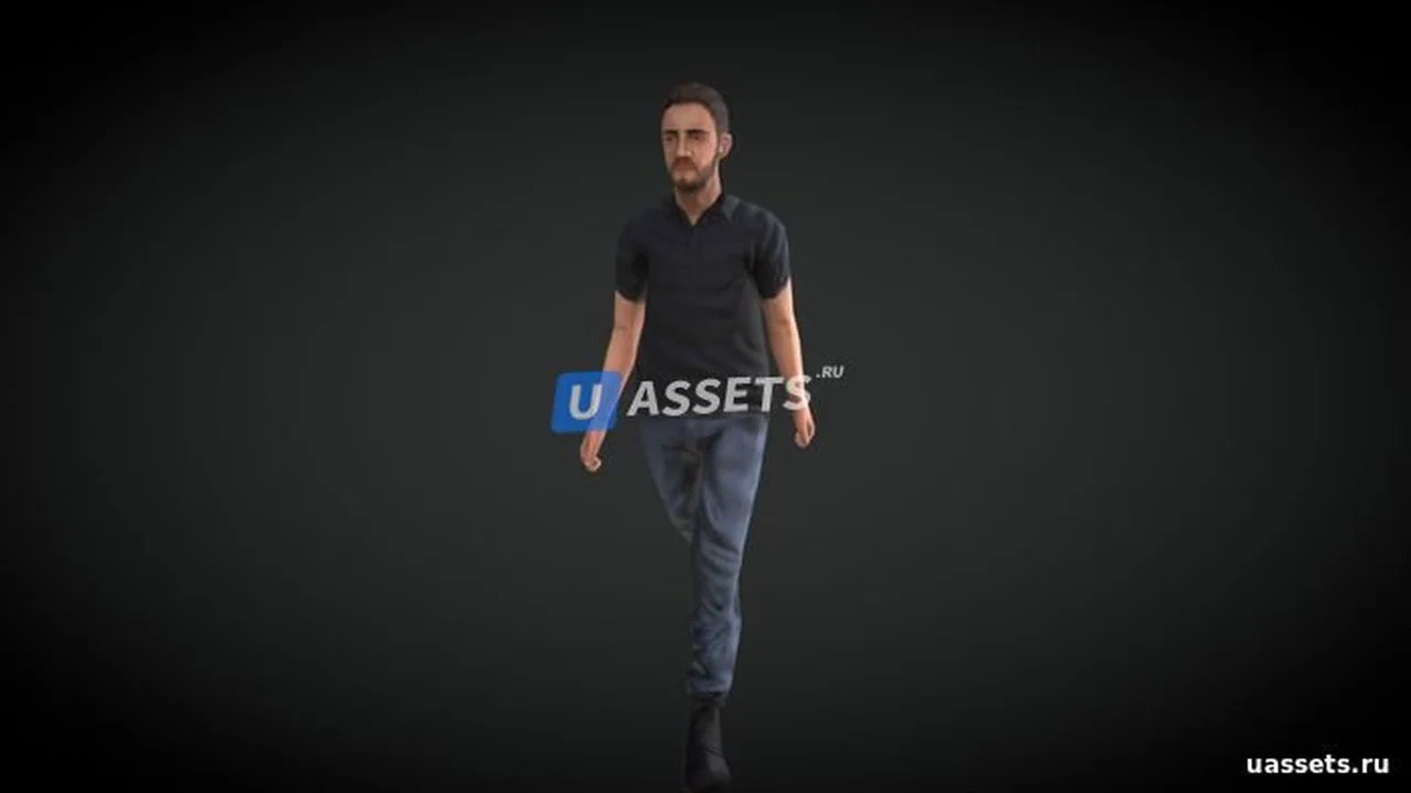 Casual Man with Polo Shirt