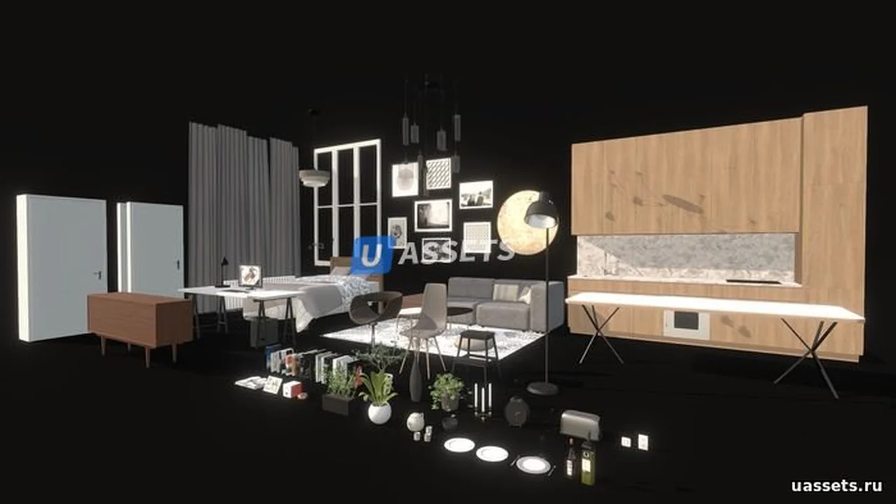 PBR Archviz Asset Pack