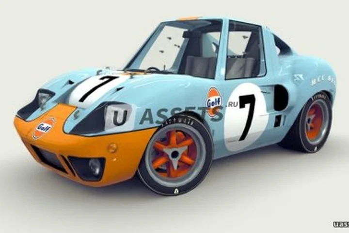 Cartoon Prototype Car