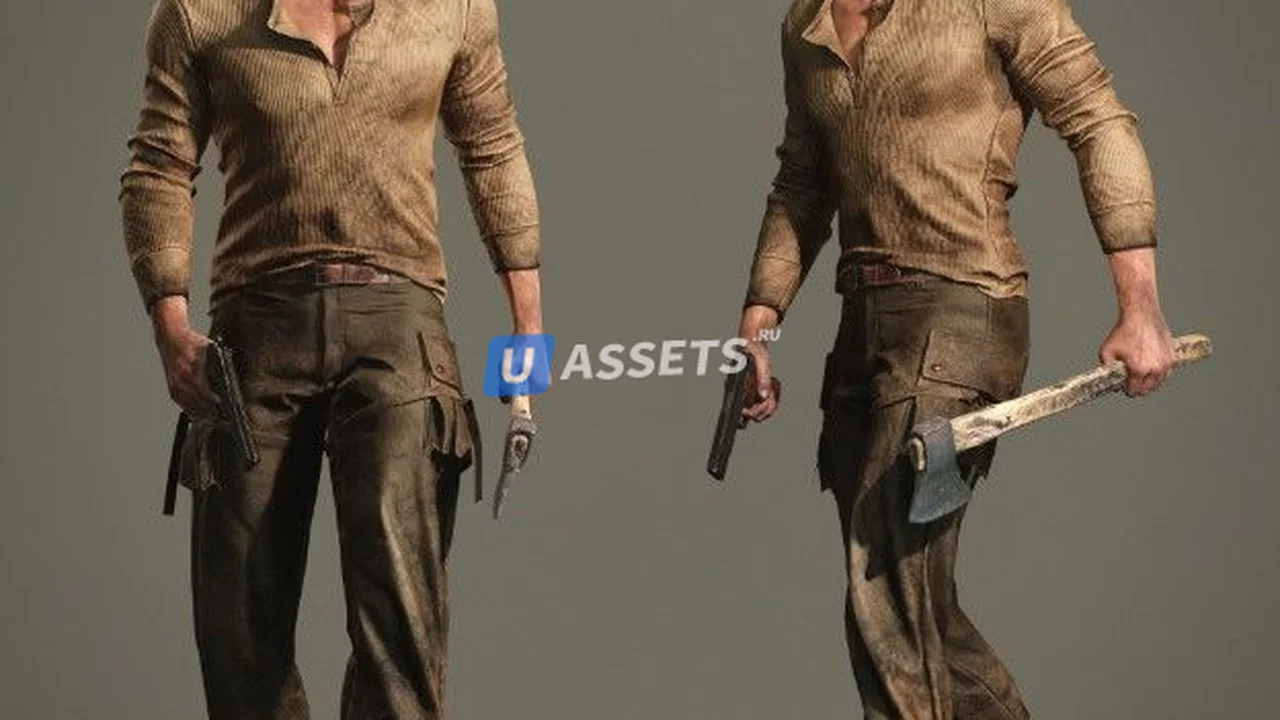 Soldier - Game Character - Rigged