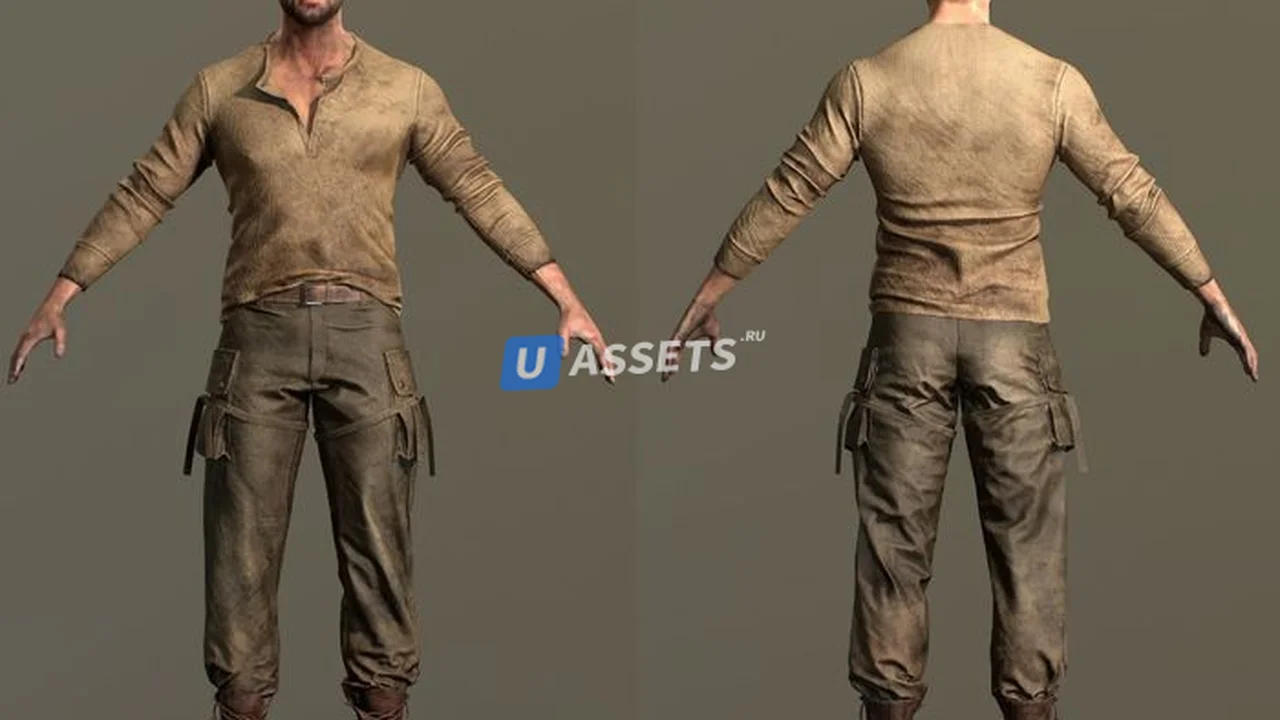 Soldier - Game Character - Rigged