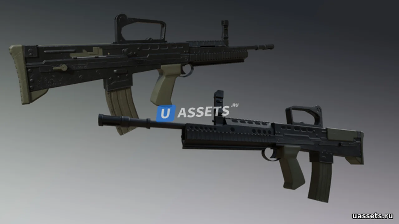 Soldier with L85A2 rifle
