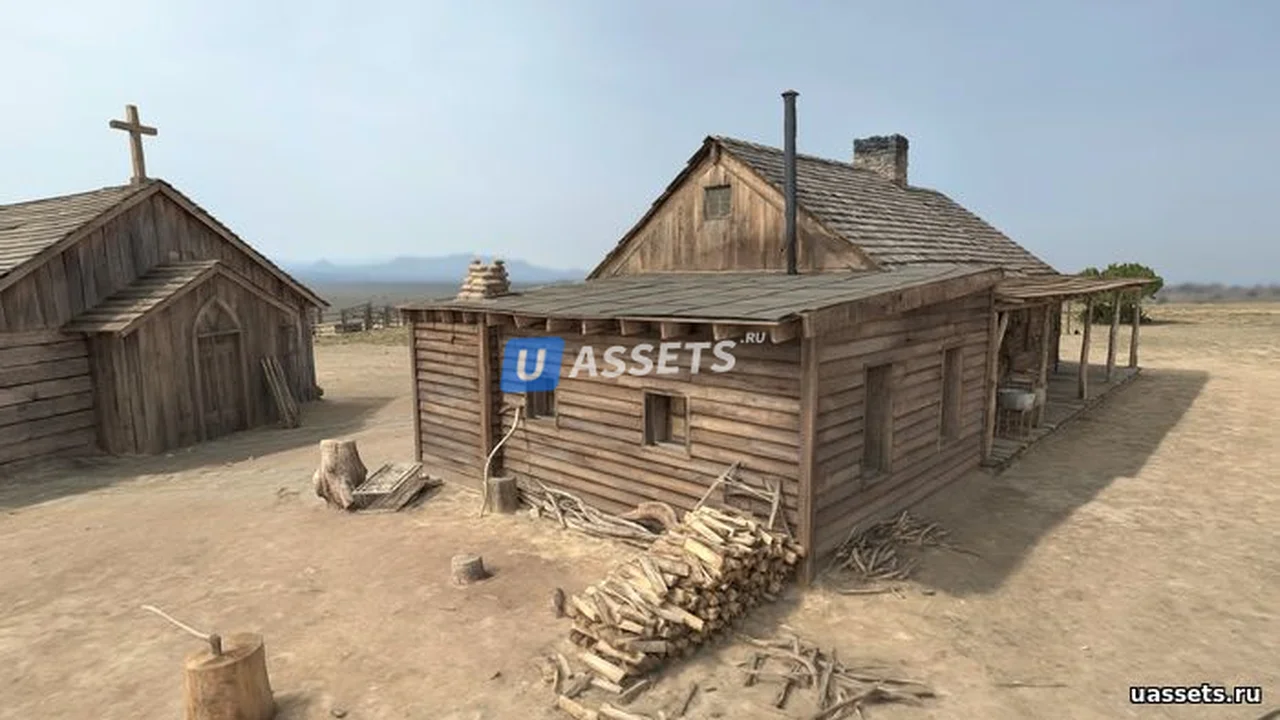 Old Southwest Cabin & Church