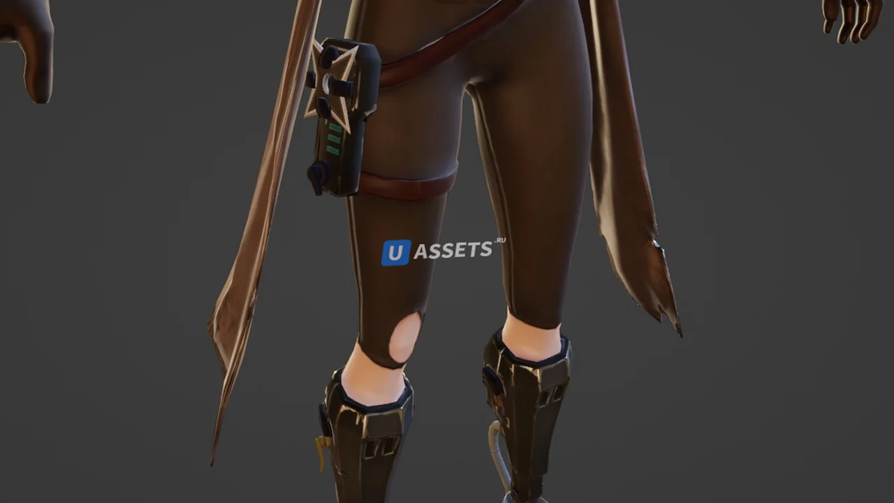 Uncommon Assassin Sarah from Fortnite