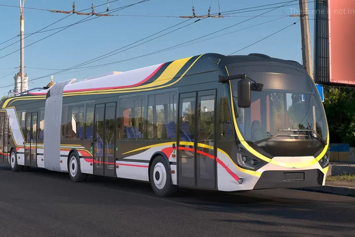 Electric Hybrid Trolleybus