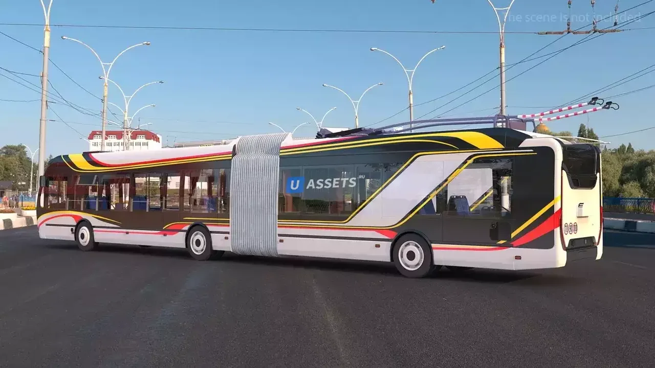 Electric Hybrid Trolleybus