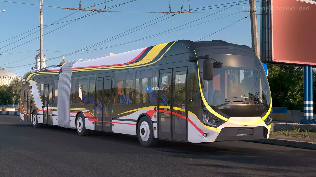 Electric Hybrid Trolleybus