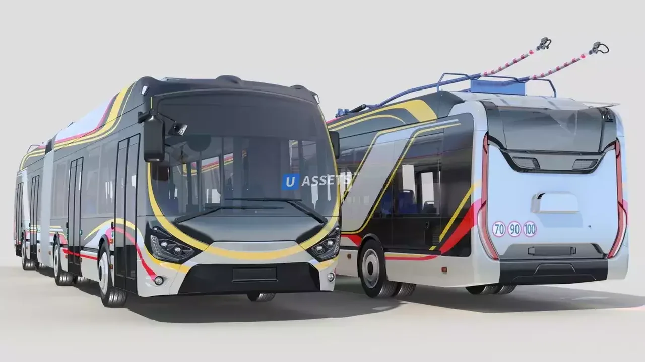 Electric Hybrid Trolleybus
