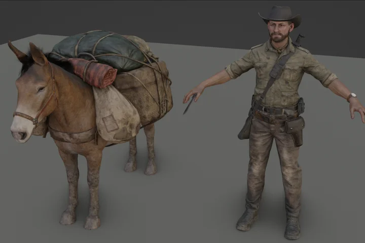 Hunter Character | Mule