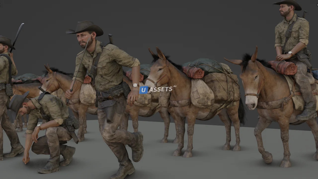 Hunter Character | Mule