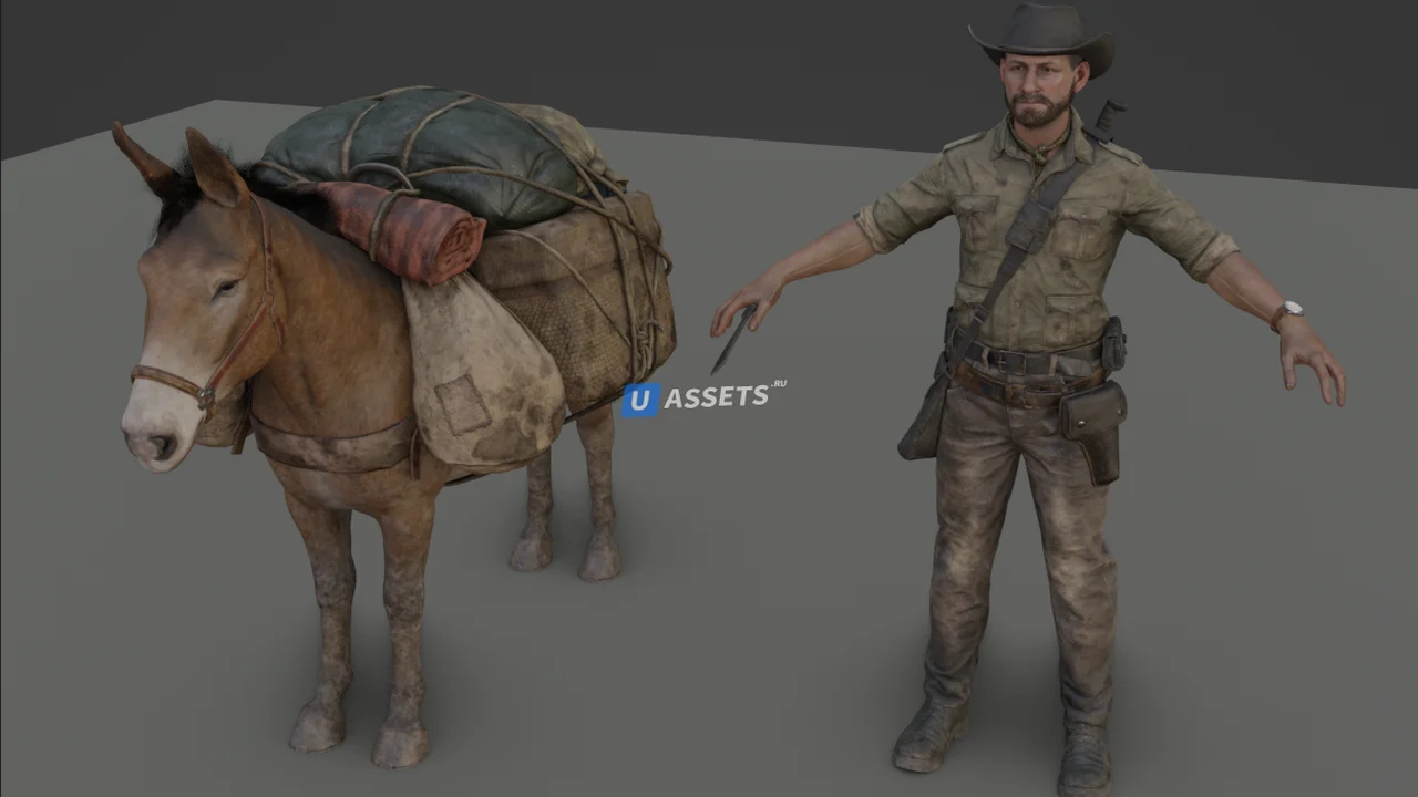 Hunter Character | Mule