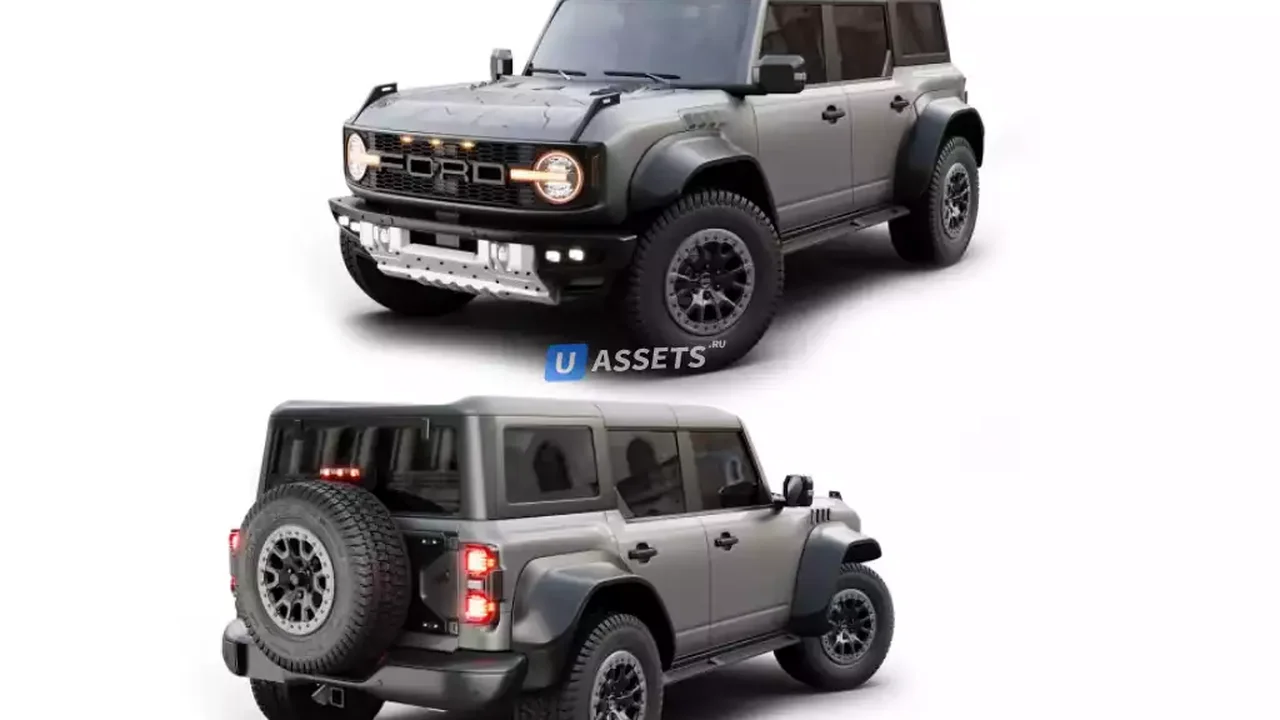 Ford bronco raptor 3D Model