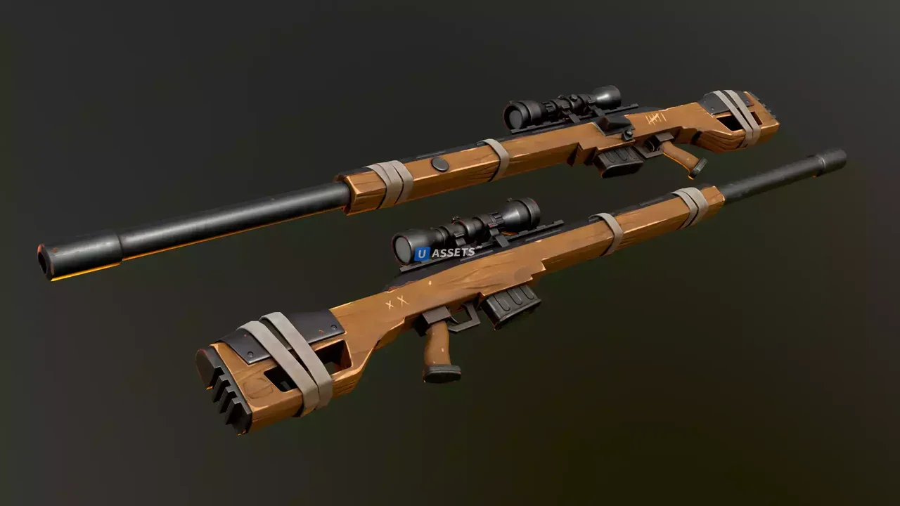 Warfare Magnum British Stylized Sniper Gun
